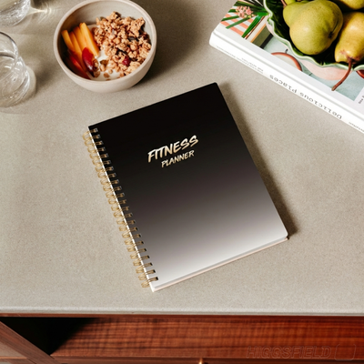Consistency Over Motivation Fitness Planner For Adults