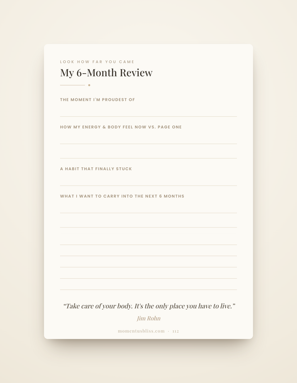 Check in and reflect